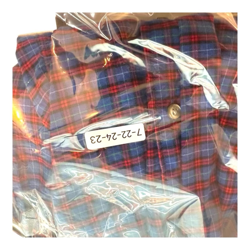 Ralph Lauren | XS Men’s Classic Fit Blue & Red Plaid Button Shirt‎ - Picture 14 of 14
